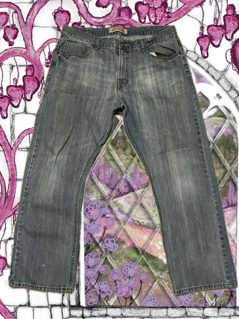 Wrangler Men's Faded Bootcut Jeans